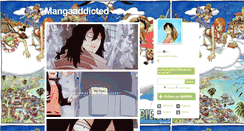Desktop Screenshot of mangaaddicted.tumblr.com