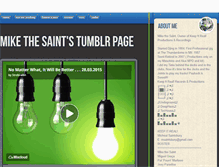 Tablet Screenshot of mikethesaint.tumblr.com