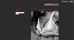 Desktop Screenshot of barbule2.tumblr.com