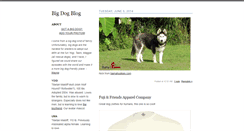 Desktop Screenshot of bigdogblog.tumblr.com