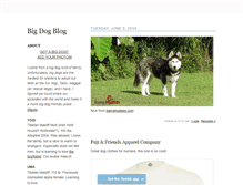 Tablet Screenshot of bigdogblog.tumblr.com
