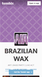Mobile Screenshot of basswax.tumblr.com