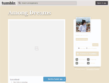 Tablet Screenshot of amongdreams.tumblr.com