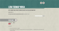 Desktop Screenshot of fodmapninja.tumblr.com
