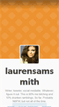 Mobile Screenshot of laurensamsmith.tumblr.com