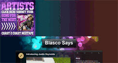 Desktop Screenshot of blascosays.tumblr.com