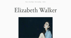Desktop Screenshot of lizhwalker.tumblr.com