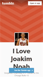 Mobile Screenshot of ilovejoakimnoah.tumblr.com