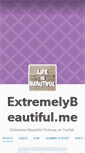 Mobile Screenshot of extremelybeautiful.tumblr.com