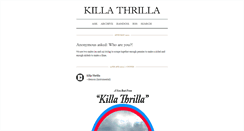 Desktop Screenshot of killathrilla.tumblr.com