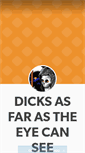 Mobile Screenshot of dicks.tumblr.com