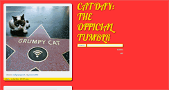 Desktop Screenshot of catday.tumblr.com