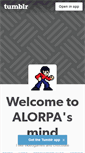 Mobile Screenshot of alorpa.tumblr.com