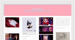 Desktop Screenshot of littledessert.tumblr.com