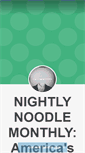 Mobile Screenshot of nightlynoodlemonthly.tumblr.com