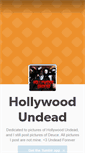 Mobile Screenshot of hollywoodundeadforever.tumblr.com