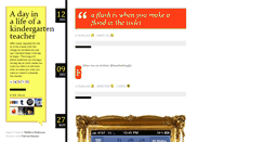 Desktop Screenshot of mydayasakindergartenteacher.tumblr.com