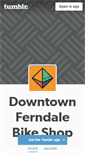 Mobile Screenshot of downtownferndalebikeshop.tumblr.com