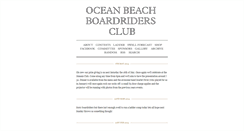 Desktop Screenshot of oceanbeachboardriders.tumblr.com