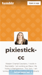 Mobile Screenshot of pixiestick-cc.tumblr.com