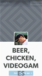 Mobile Screenshot of beerchickenvideogames.tumblr.com