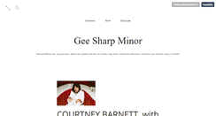 Desktop Screenshot of geesharpminor.tumblr.com