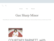 Tablet Screenshot of geesharpminor.tumblr.com