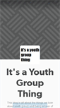 Mobile Screenshot of its-a-youth-group-thing.tumblr.com