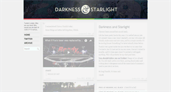 Desktop Screenshot of darknessandstarlight.tumblr.com