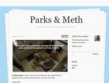 Tablet Screenshot of parksandmeth.tumblr.com