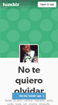 Mobile Screenshot of no-tequiero-olvidar.tumblr.com