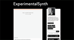 Desktop Screenshot of experimentalsynth.tumblr.com