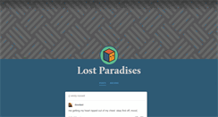 Desktop Screenshot of paradisperdus.tumblr.com