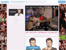 Tablet Screenshot of flawlessnickcarter.tumblr.com