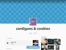 Tablet Screenshot of cardigansandcookies.tumblr.com