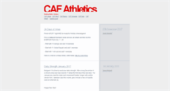 Desktop Screenshot of cafathletics.tumblr.com