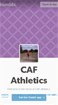 Mobile Screenshot of cafathletics.tumblr.com