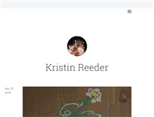 Tablet Screenshot of kristinreeds.tumblr.com