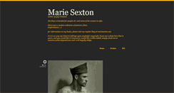Desktop Screenshot of mariesexton.tumblr.com
