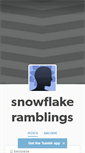 Mobile Screenshot of poisoned-snowflake.tumblr.com