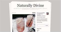 Desktop Screenshot of naturally-divine.tumblr.com