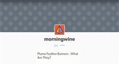 Desktop Screenshot of morningwine.tumblr.com