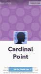 Mobile Screenshot of cardinalpoint.tumblr.com