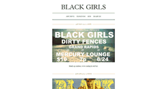Desktop Screenshot of blackgirlsband.tumblr.com