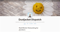 Desktop Screenshot of dustjacketdispatch.tumblr.com