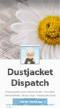 Mobile Screenshot of dustjacketdispatch.tumblr.com