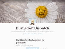 Tablet Screenshot of dustjacketdispatch.tumblr.com