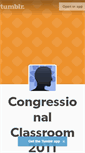 Mobile Screenshot of congressionalclassroom.tumblr.com