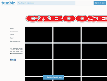 Tablet Screenshot of caboosetv.tumblr.com