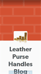 Mobile Screenshot of leatherpursehandles.tumblr.com